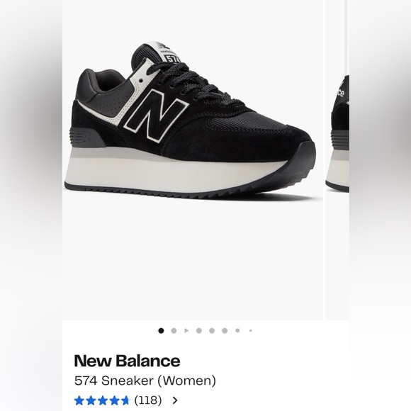 NEW! New Balance Platform 574 Sneaker (Women) size 9 - Picture 5 of 5